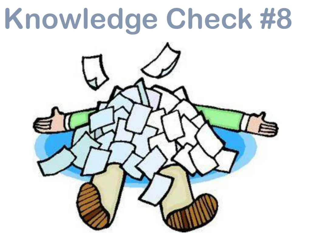 knowledge check 8