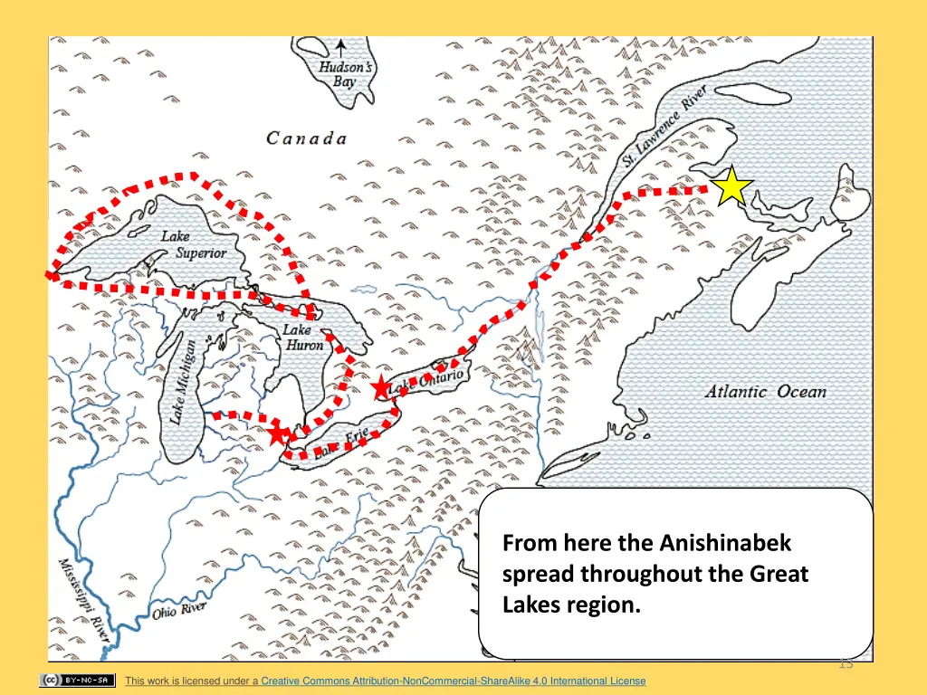 from here the anishinabek spread throughout