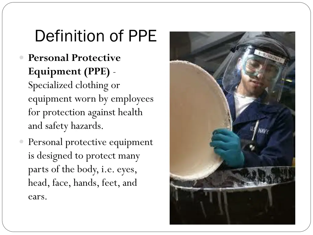 definition of ppe