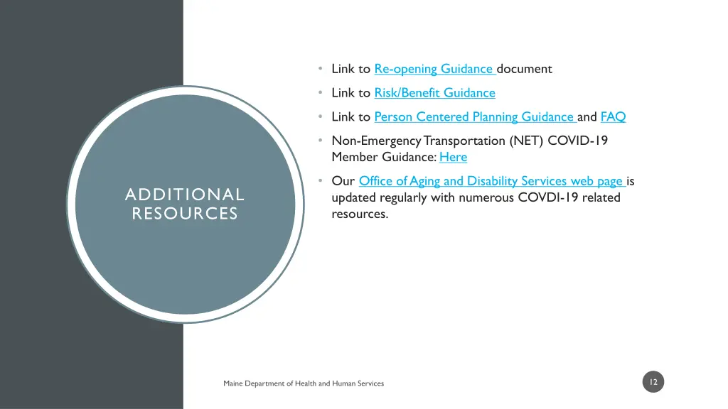 link to re opening guidance document