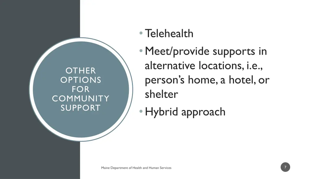 telehealth meet provide supports in alternative
