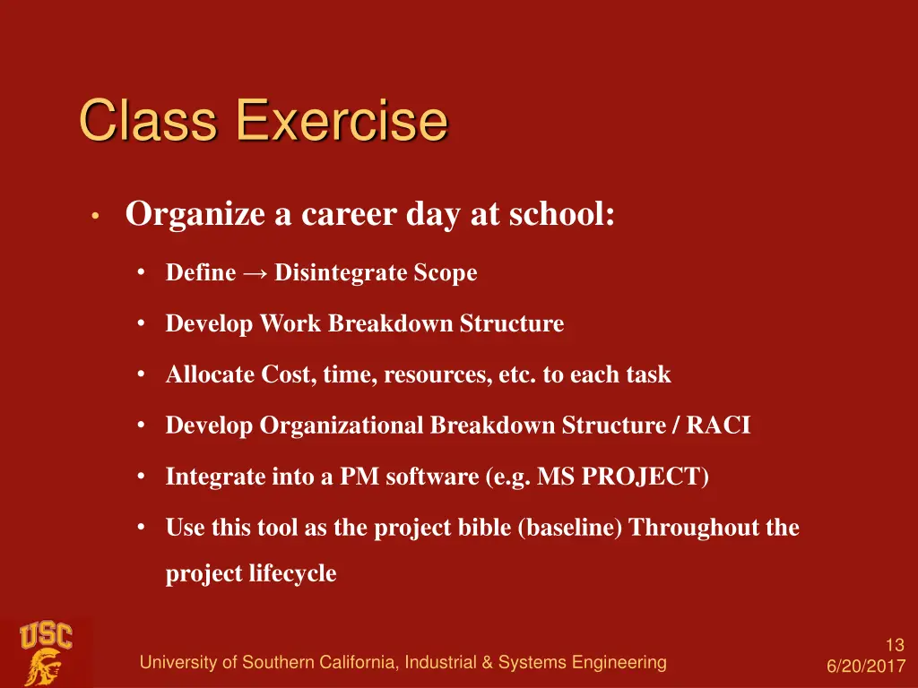 class exercise