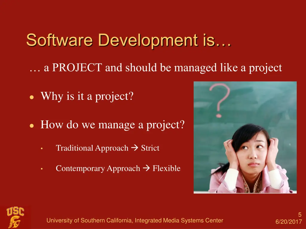 software development is