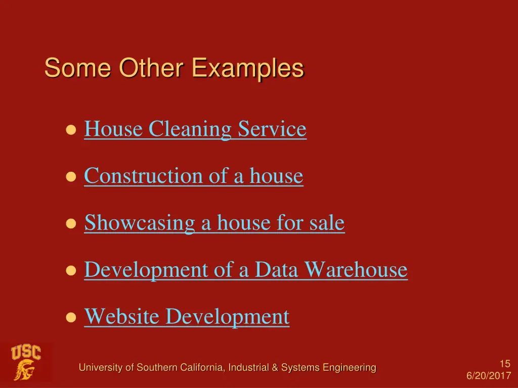 some other examples