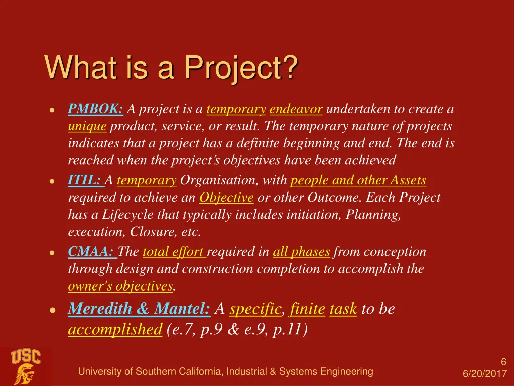 what is a project