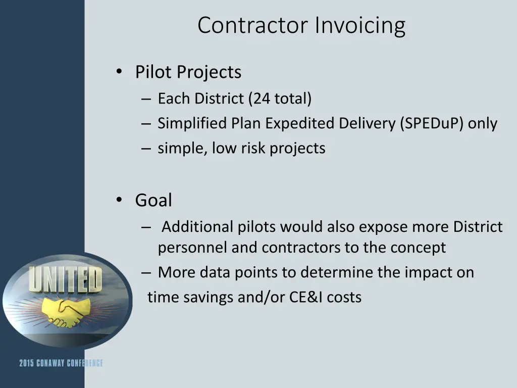 contractor invoicing