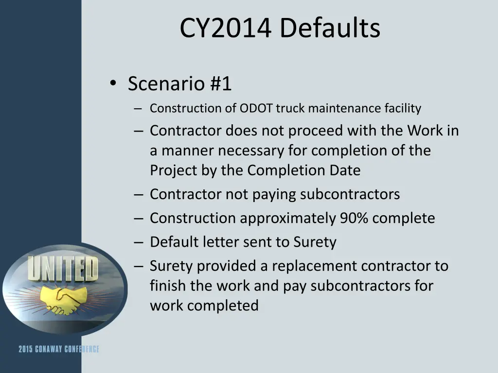 cy2014 defaults