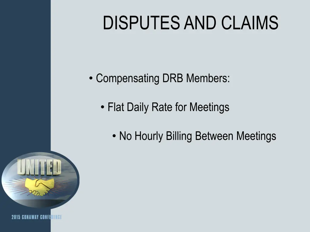 disputes and claims 4