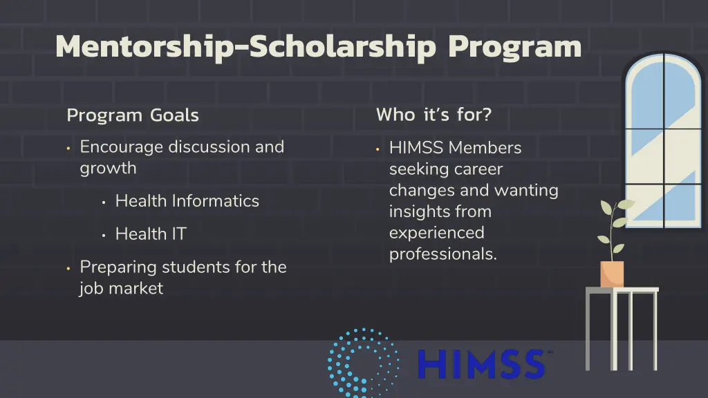 mentorship scholarship program