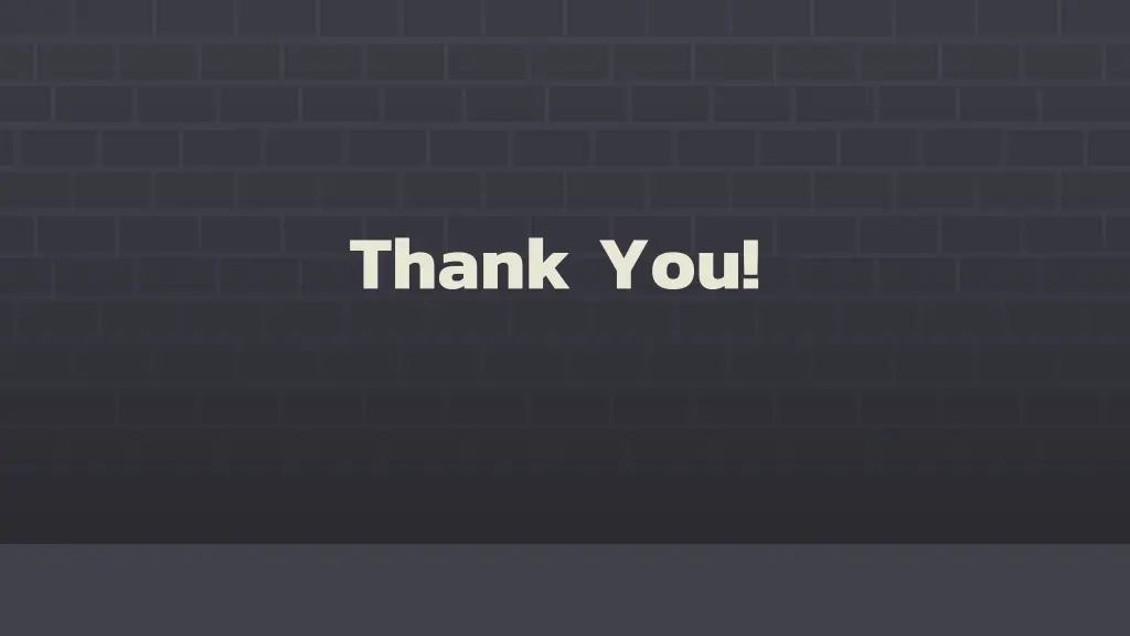 thank you