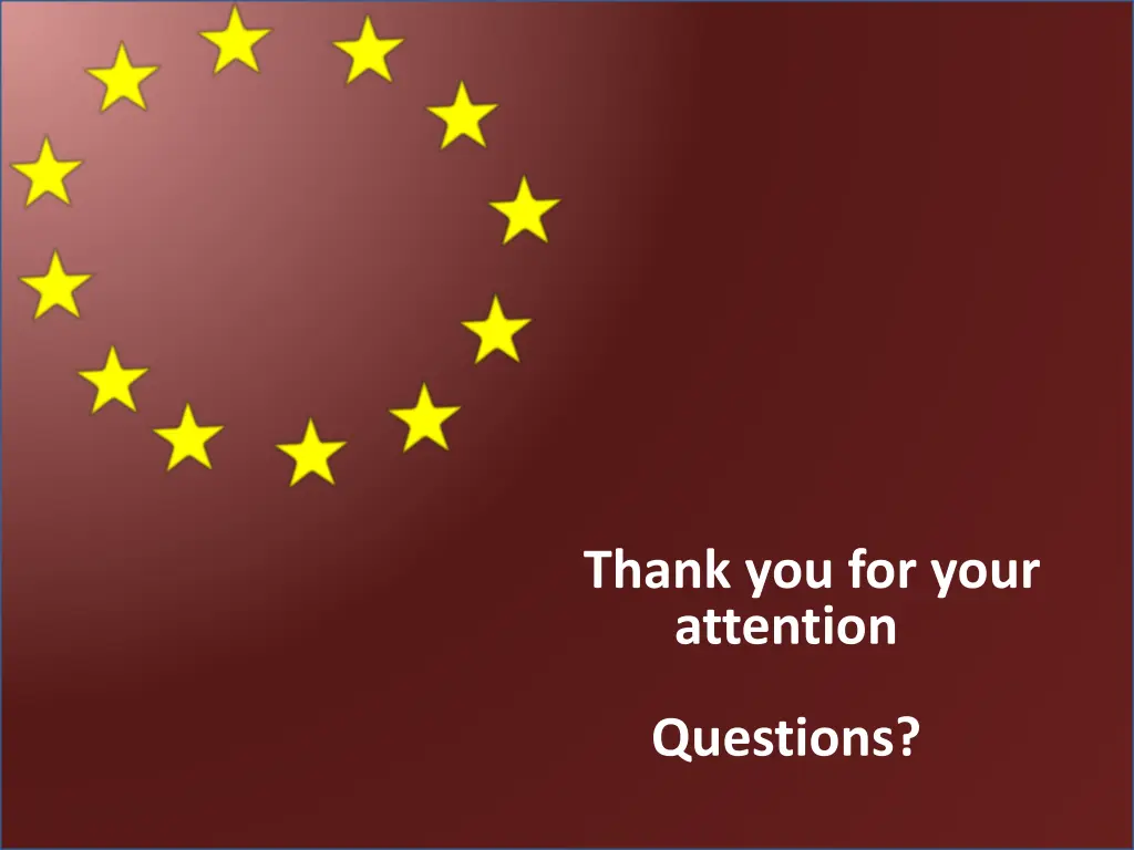thank you for your attention