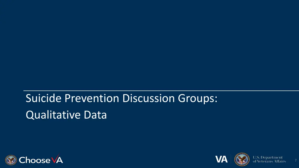 suicide prevention discussion groups qualitative