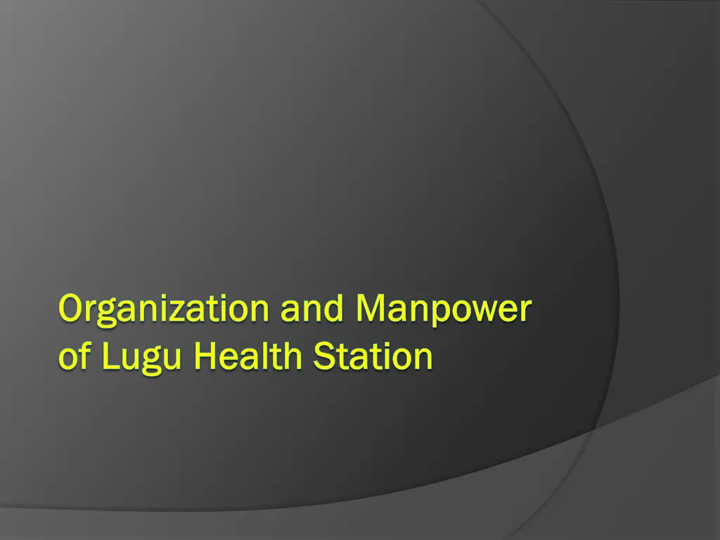 organization and manpower organization