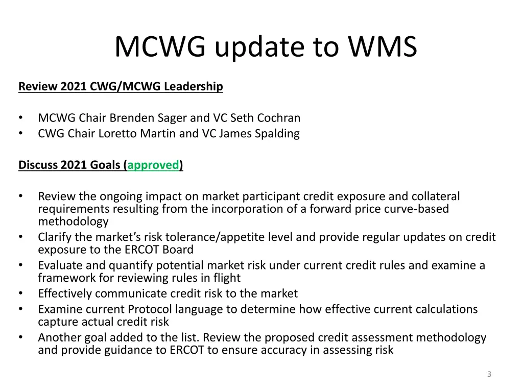 mcwg update to wms 1