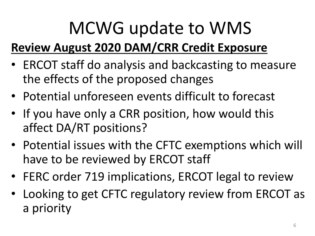 mcwg update to wms review august 2020 1