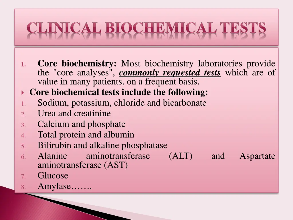 core biochemistry most biochemistry laboratories