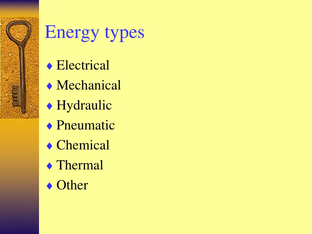 energy types