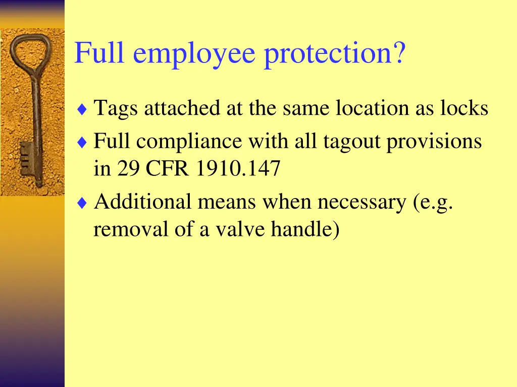 full employee protection