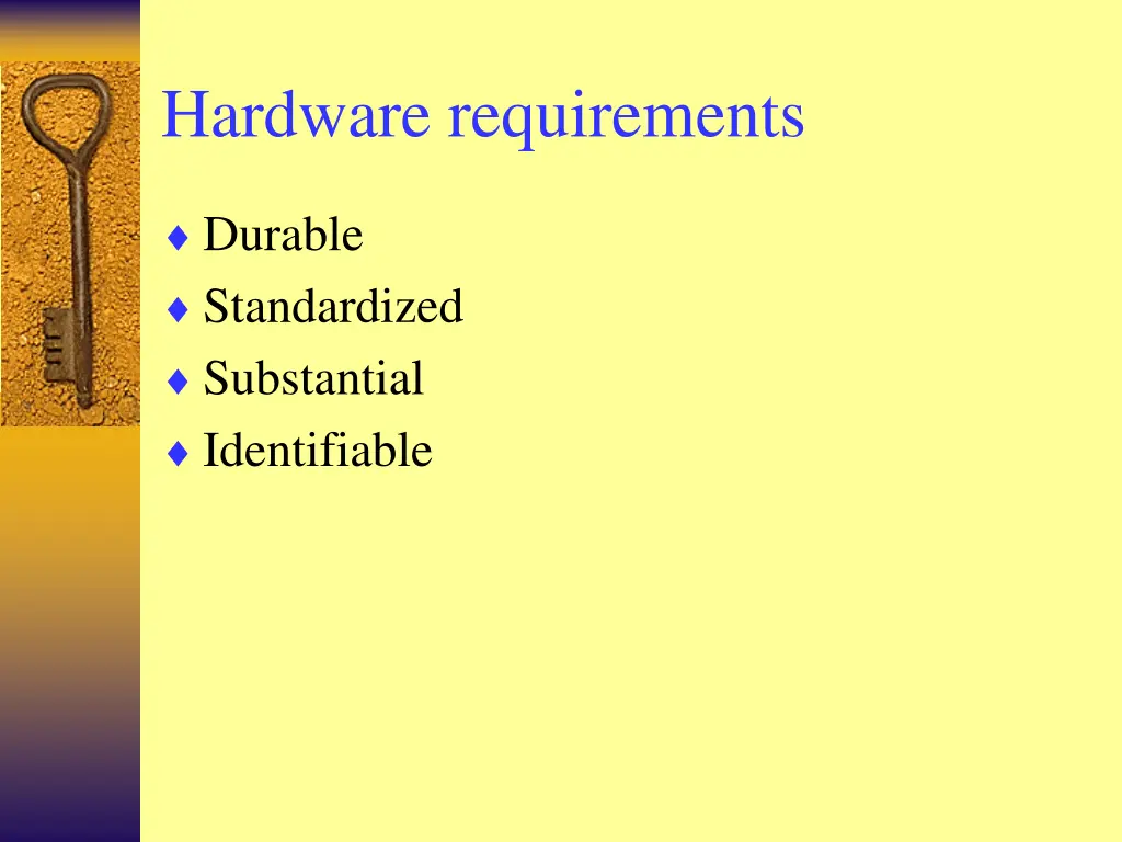 hardware requirements
