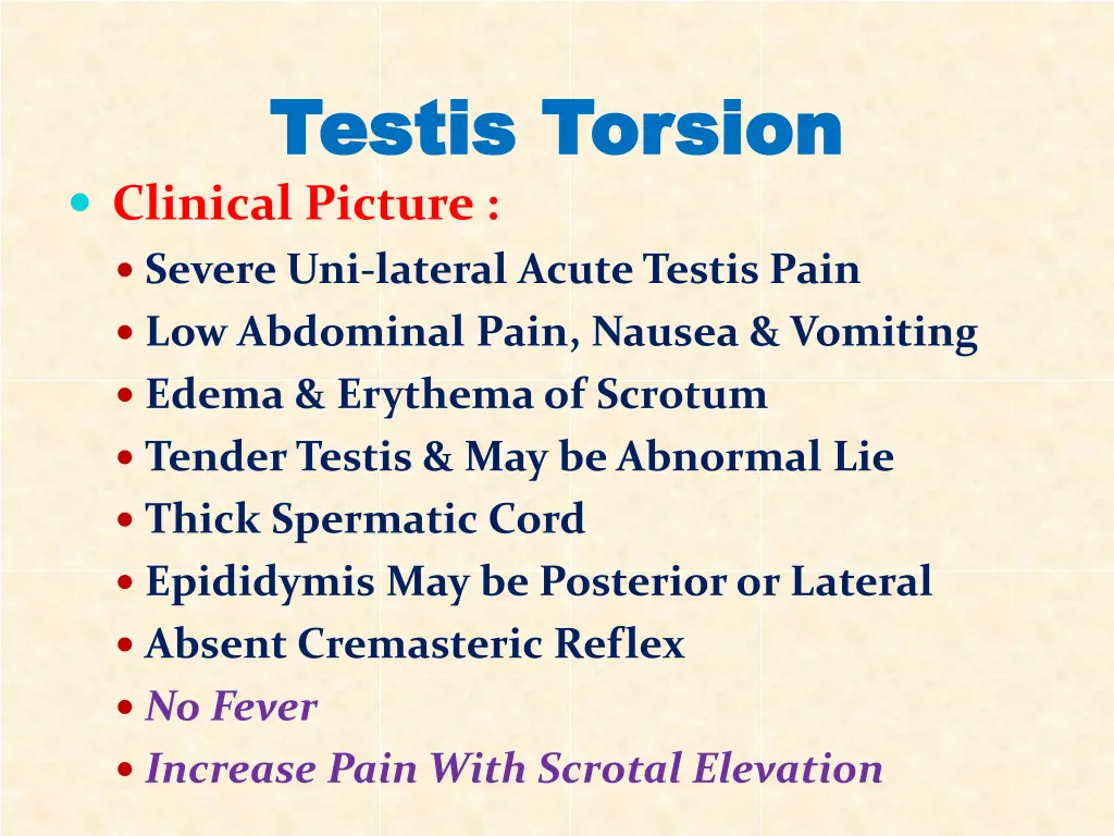 testis torsion testis torsion clinical picture 1