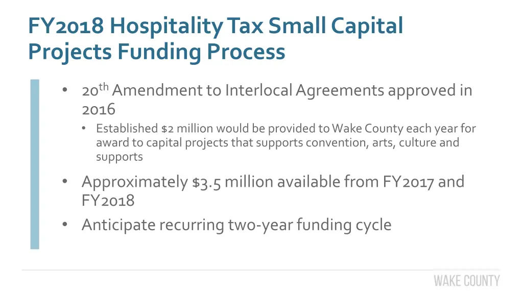 fy2018 hospitality tax small capital projects 1