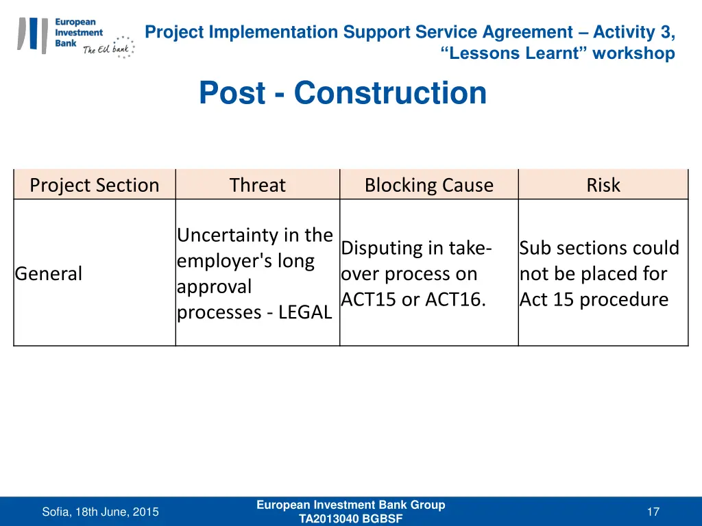 project implementation support service agreement 16