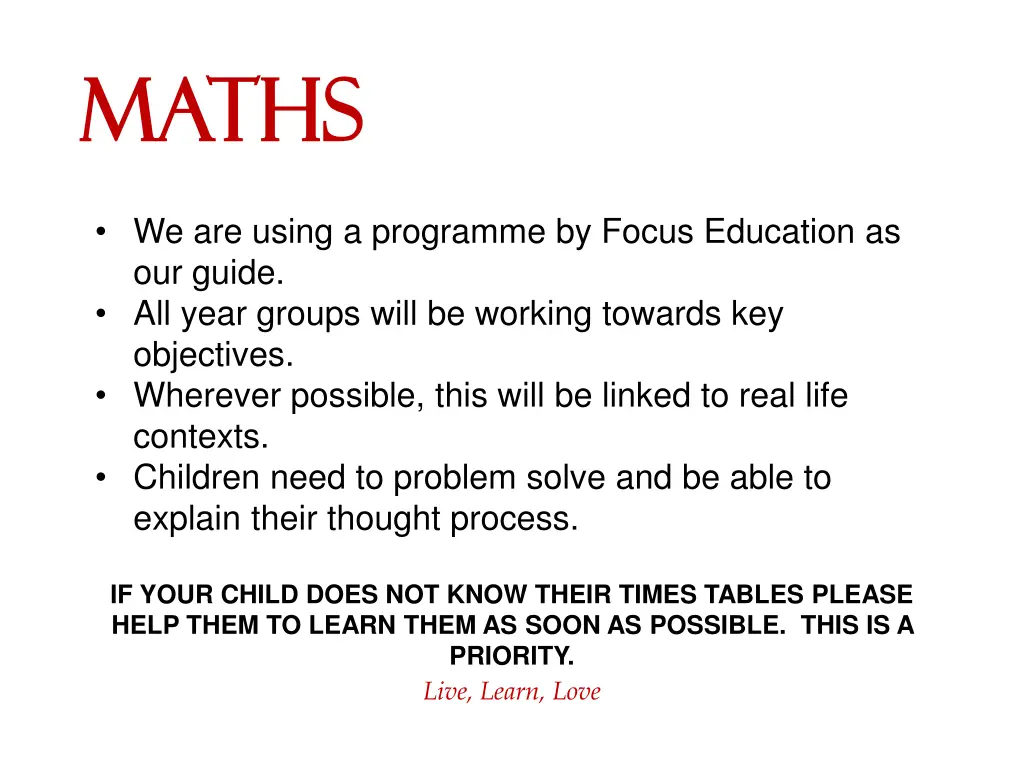maths maths