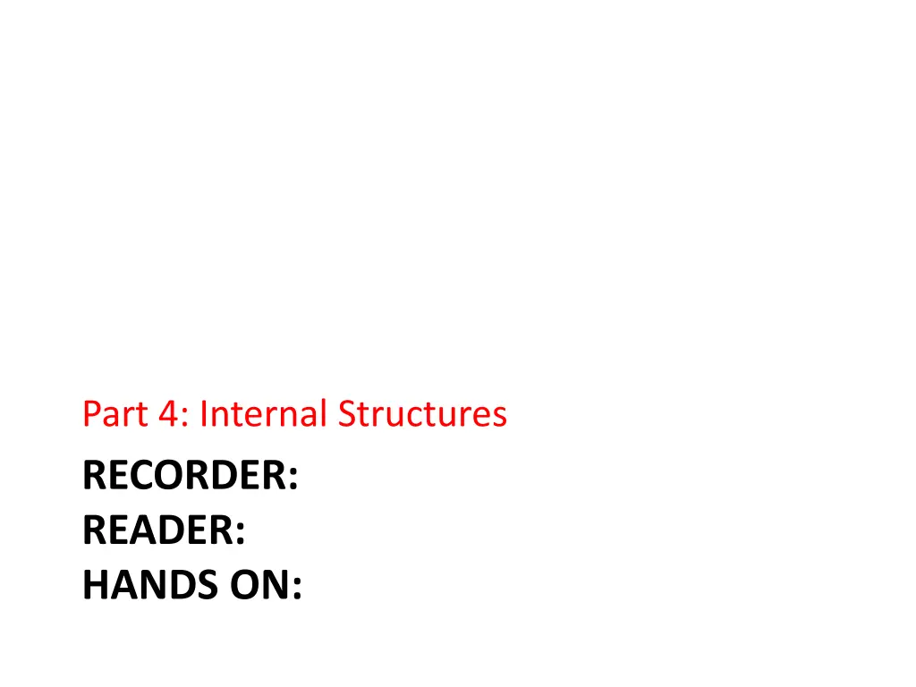 part 4 internal structures