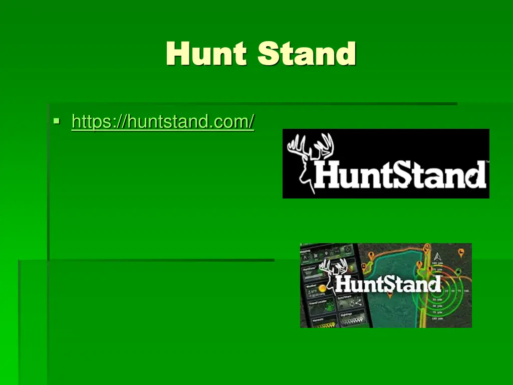 hunt stand hunt stand