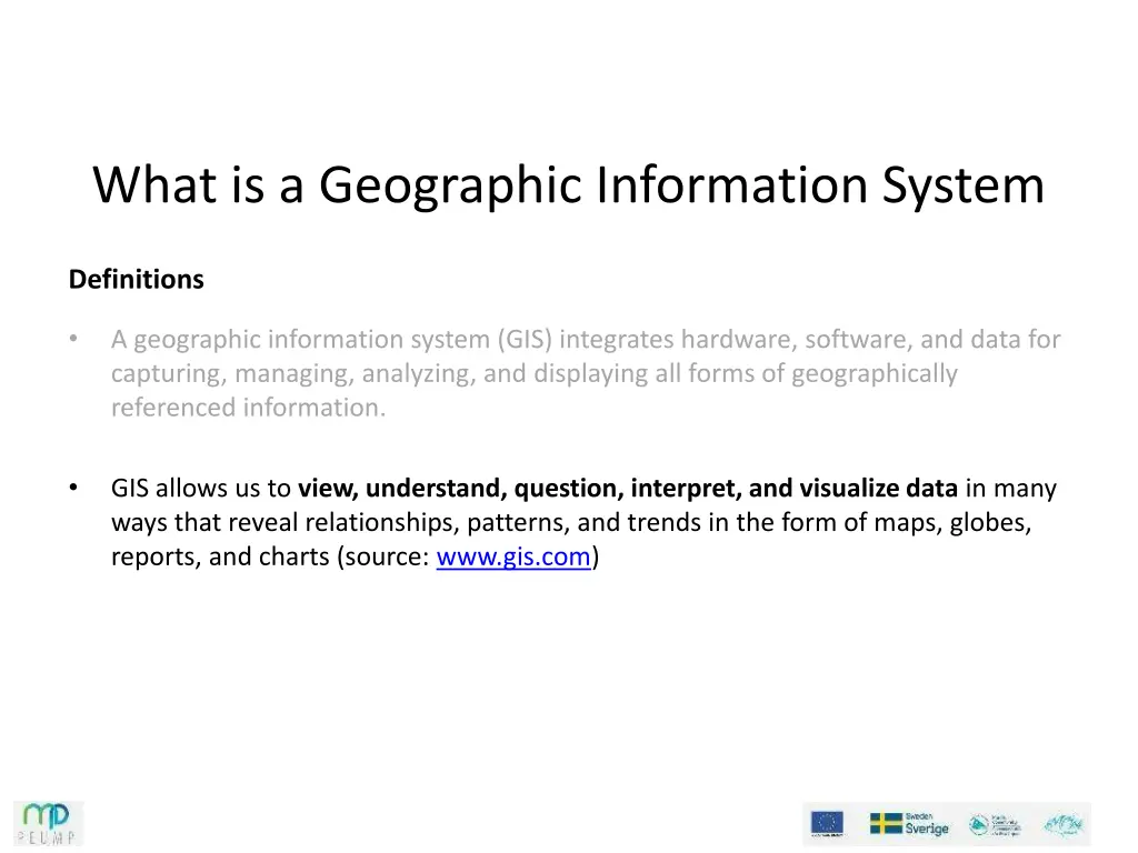 what is a geographic information system 4
