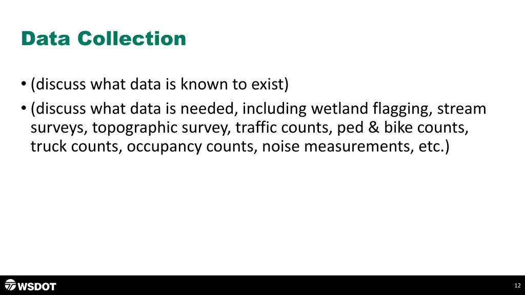 data collection