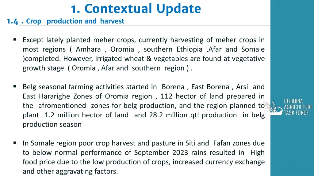 1 contextual update 1 4 crop production