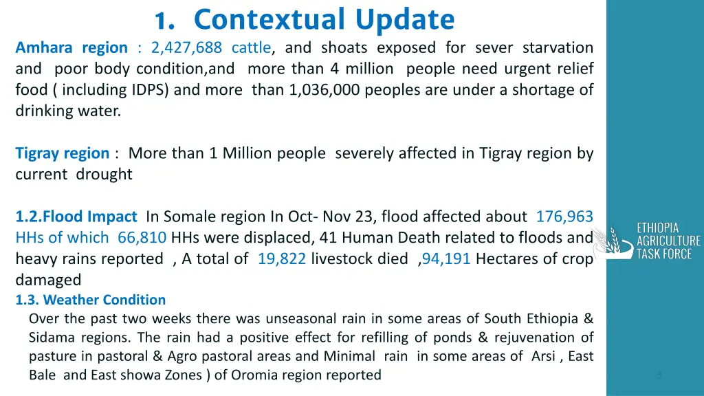 1 contextual update amhara region