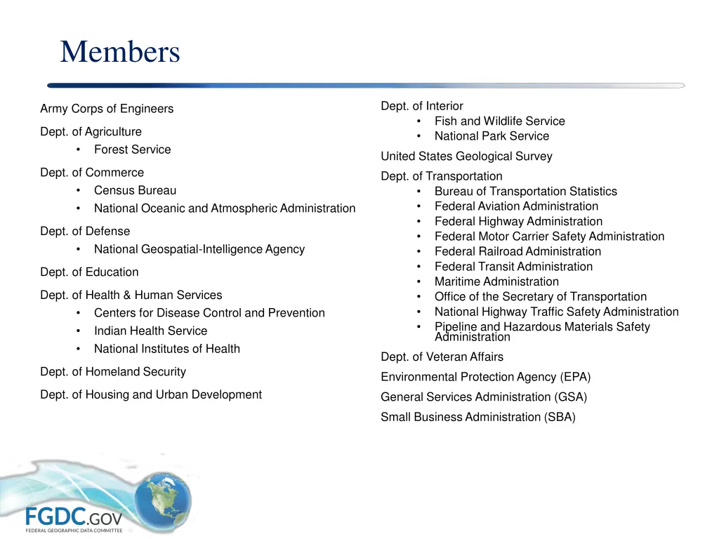 members