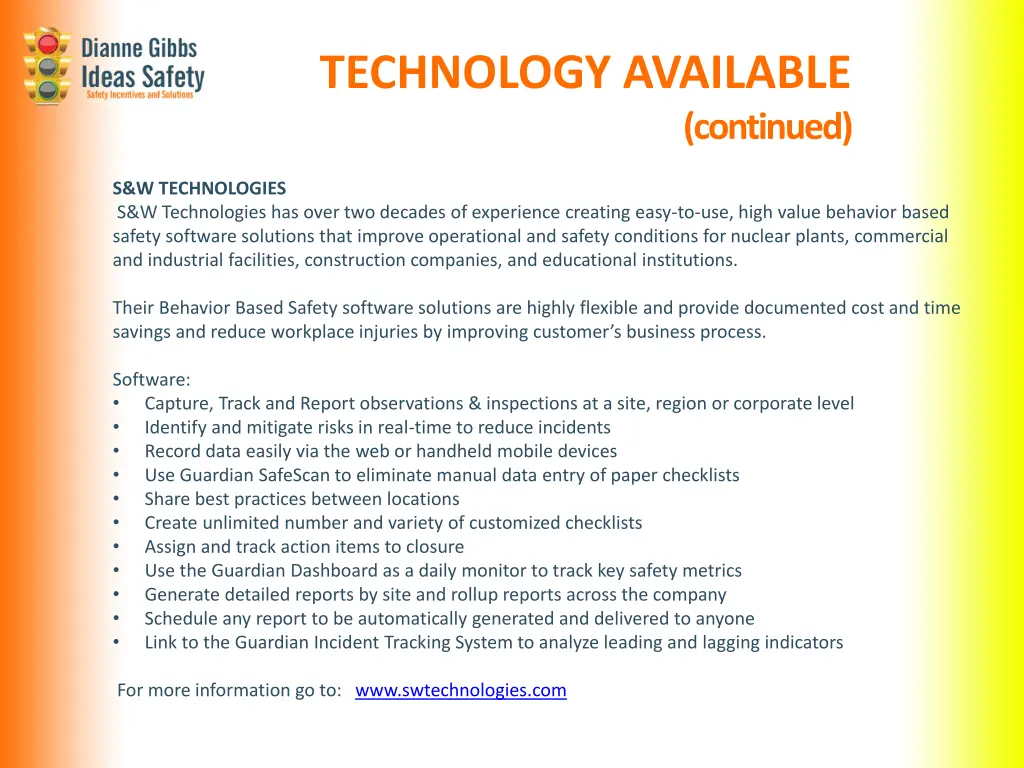 technology available 1