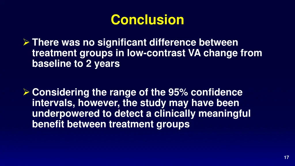 conclusion