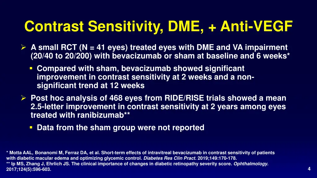 contrast sensitivity dme anti vegf
