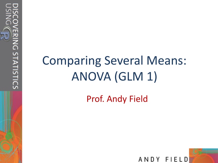 comparing several means anova glm 1