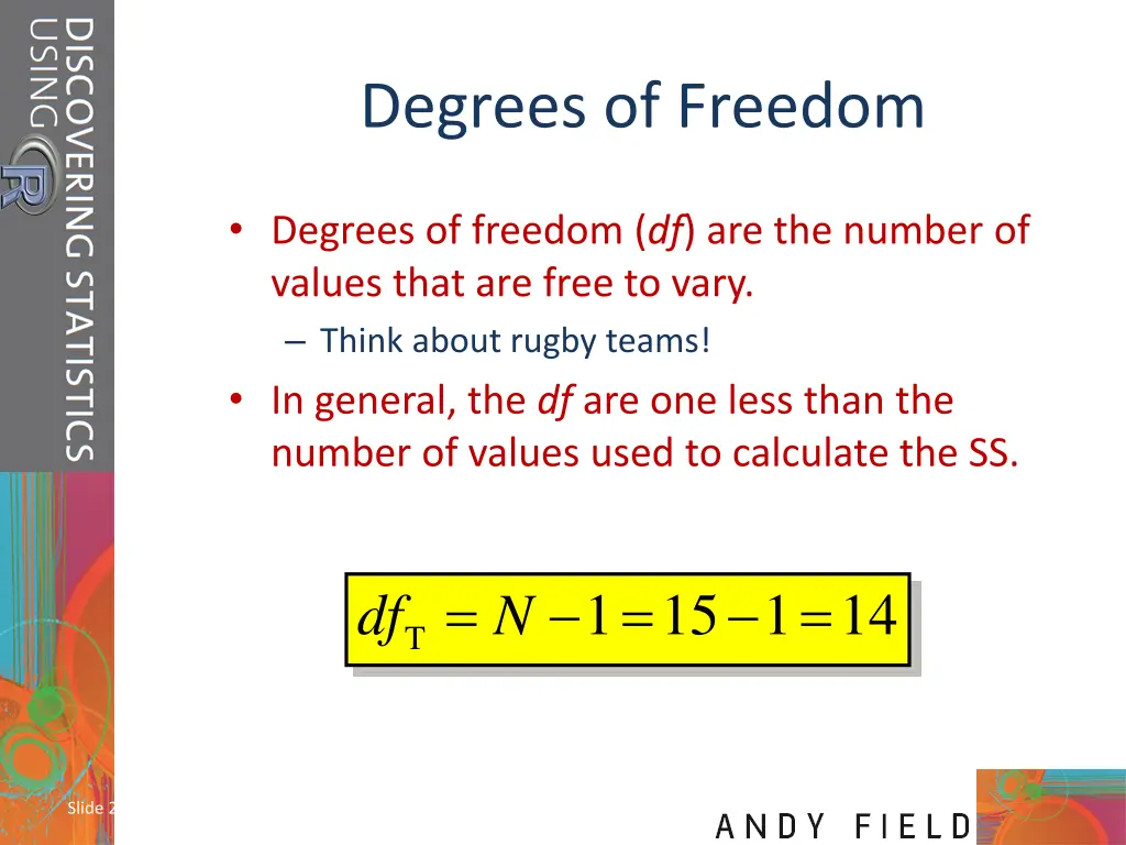 degrees of freedom
