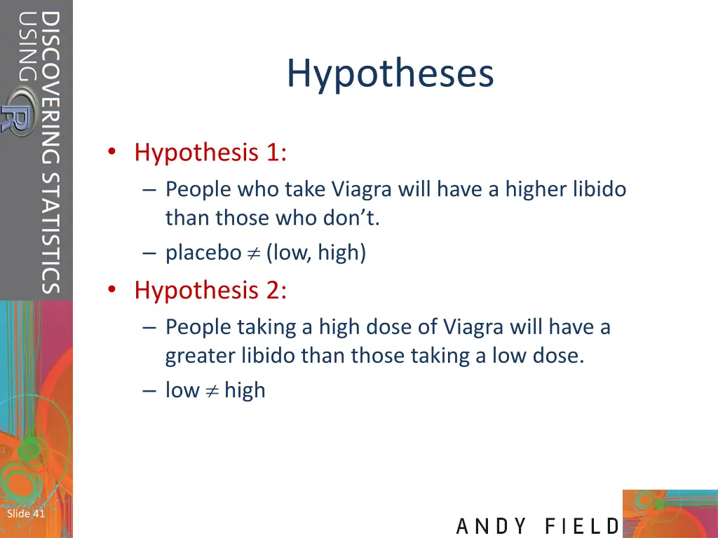 hypotheses