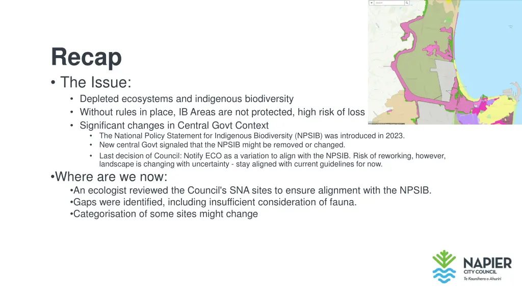 recap the issue depleted ecosystems