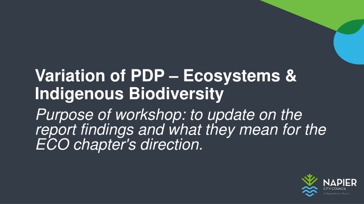 variation of pdp ecosystems indigenous