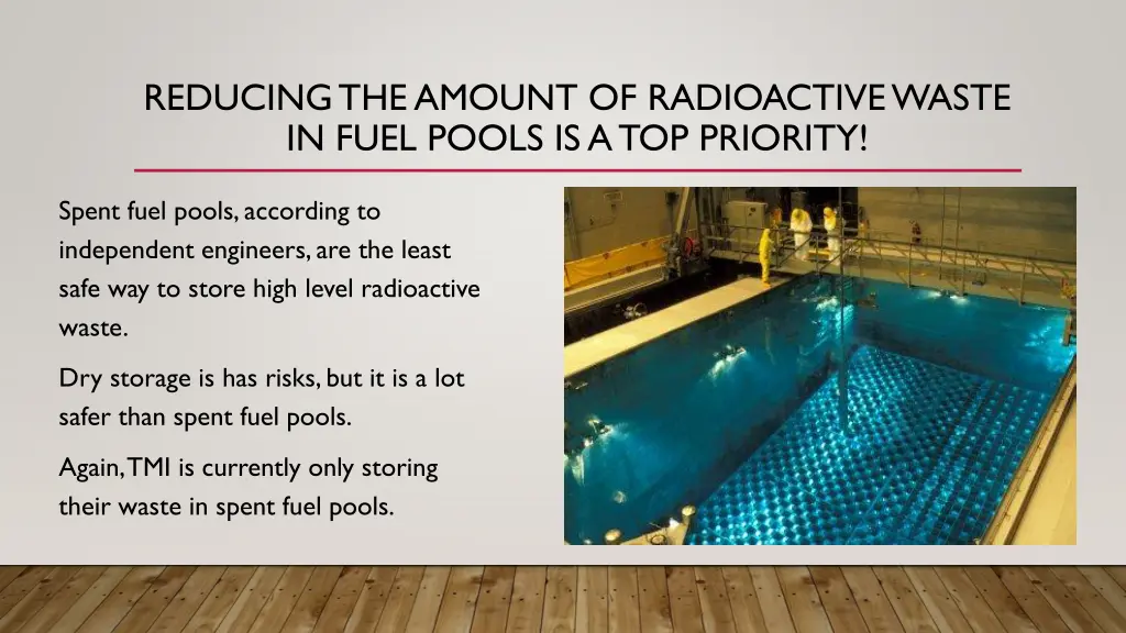 reducing the amount of radioactive waste in fuel