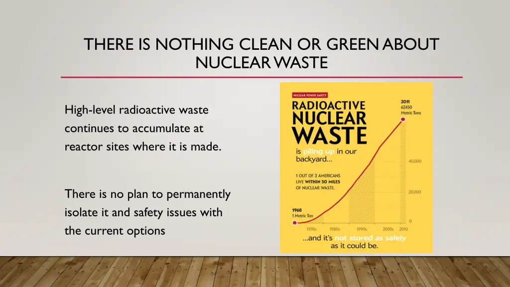 there is nothing clean or green about nuclear