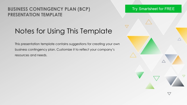 business contingency plan bcp presentation