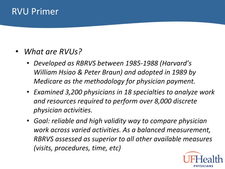 rvu primer