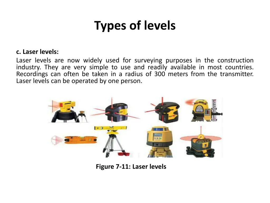 types of levels 5