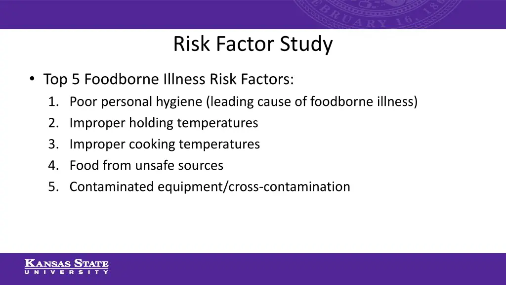 risk factor study 3