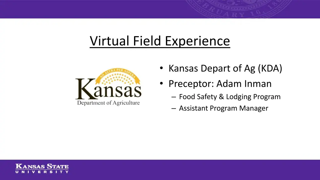 virtual field experience