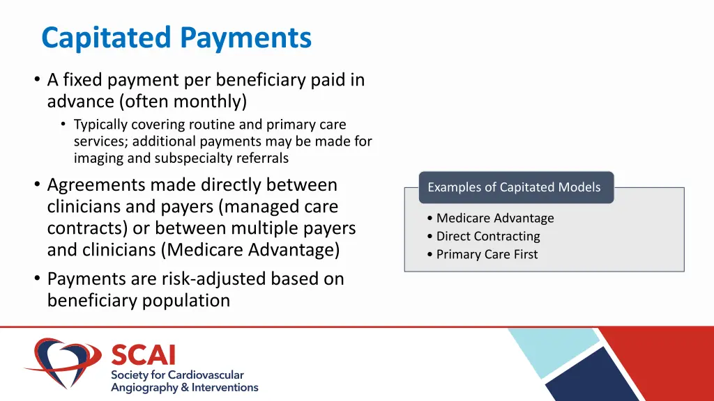capitated payments